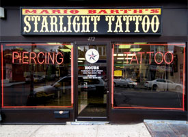 Belleville New Jersey Tattoo Shop - Starlight Tattoo